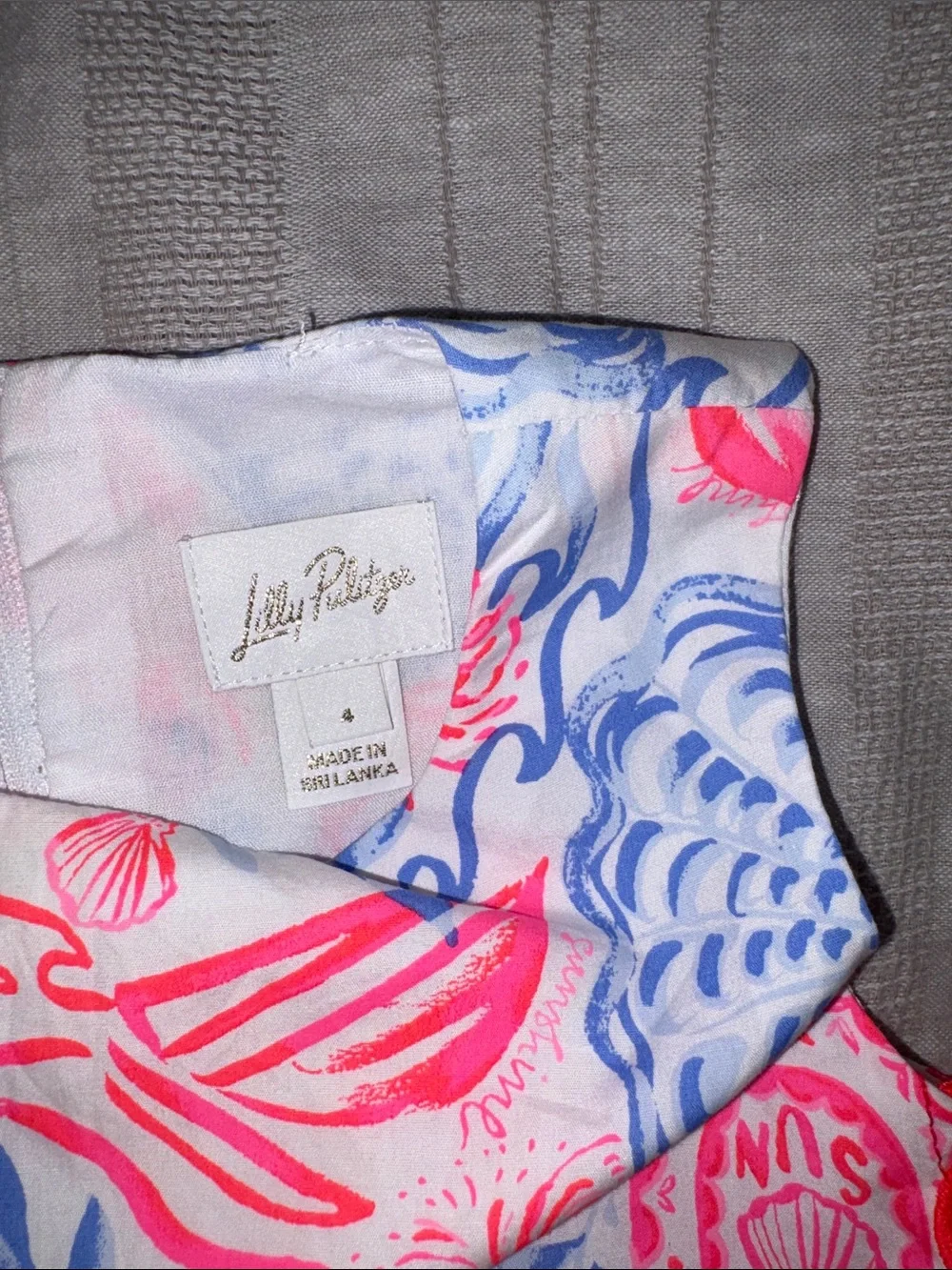 Lilly Pulitzer Shift with shorts - 4T